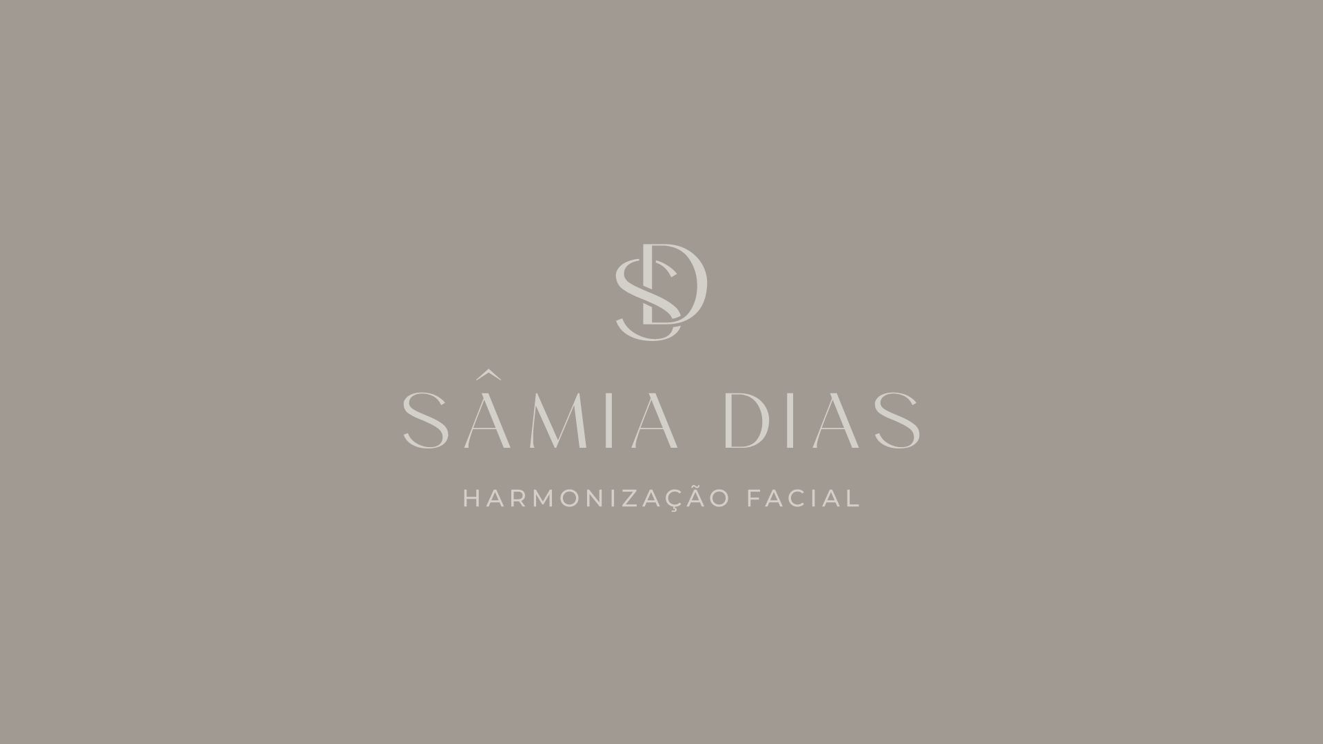 identidade visual, logo para dentista HOF Harmonização Facial
