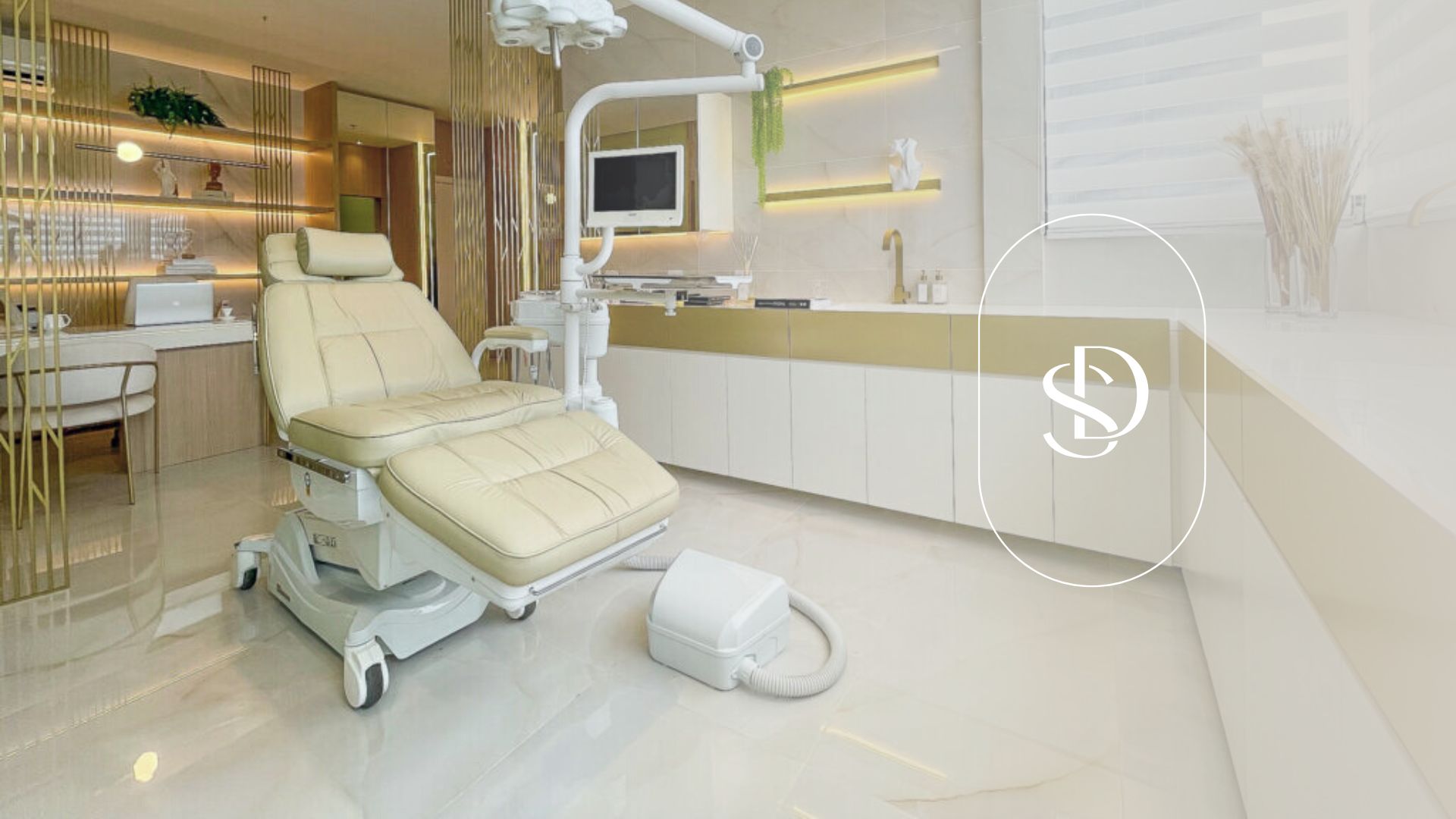identidade visual, logo para dentista HOF Harmonização Facial